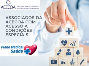 Associados da ACECOA com condições especiais no Plano de saúde Medical Saúde+